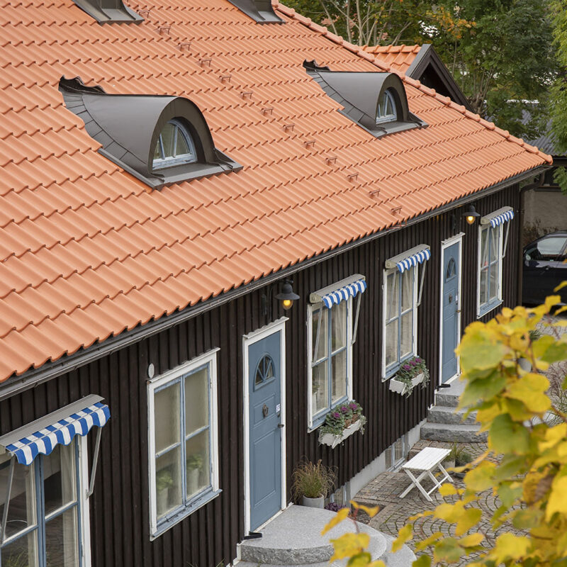 Benders Exklusiv (1k) Betontagsten Teglrød 24
