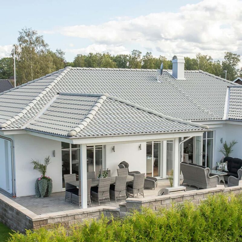 Benders Palema (2K) Candor Betontagsten Mellemgrå 88