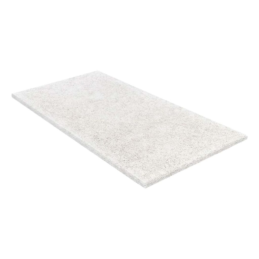 Træbeton SUPERFIN K5 Hvidmalet 25 x 600 x 1200 mm