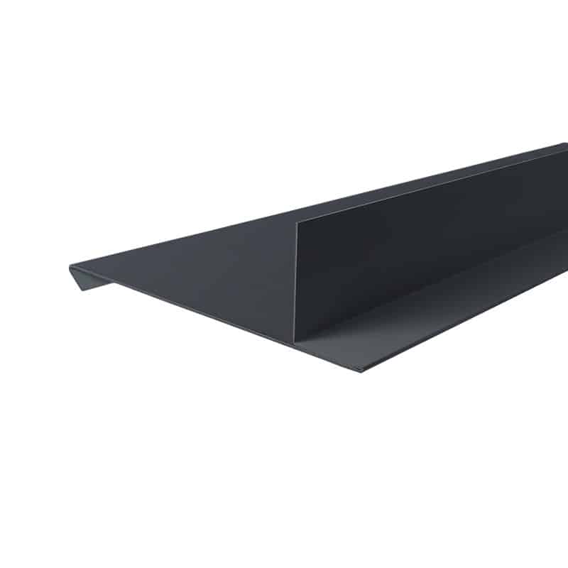Sideinddækning 25 x 35 x 2500 mm Hvid