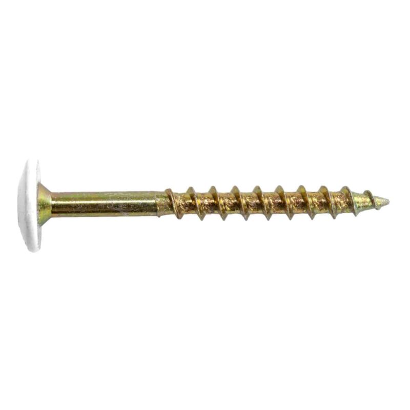 BMC Træbetonskrue 4,5 x 45 mm Hvid
